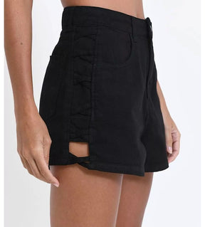 Short Mom Detalhe em Cinto