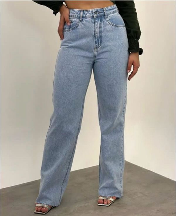 Calça Jeans Cintura Alta